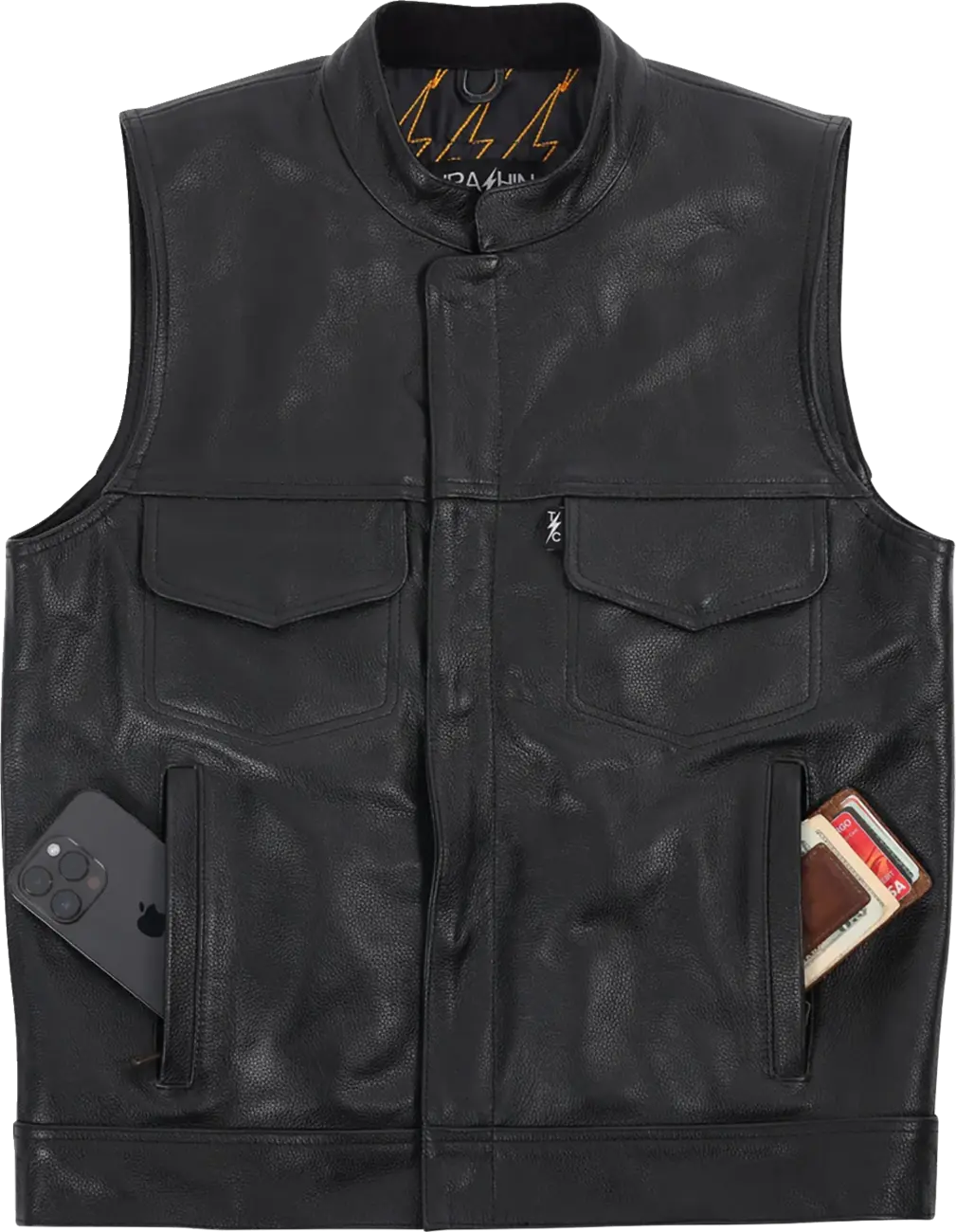 THRASHIN SUPPLY CO. Mulholland Läderväst Large bild 3 PMMEDIA:14f20008441c8775