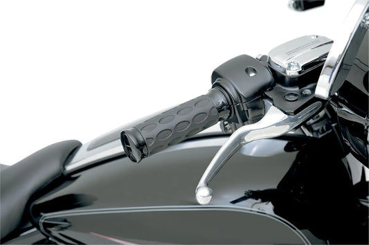 DRAG SPECIALTIES Custom gummigrepp Hotop svart TBW bild 2 PMMEDIA:d5f9579fcf953253