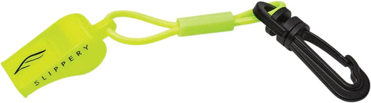 SLIPPERY Visselpipa med Klämma Neon Gul bild 1 PMMEDIA:2bde9970c02de6ec