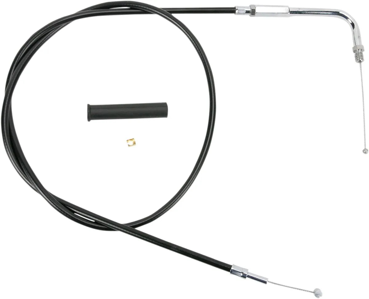 Drag Specialties Black Vinyl Cable Gasvajrar bild 1 PMMEDIA:e67ce4e4aa2b9e8f