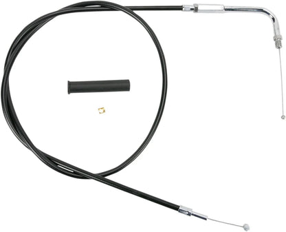Drag Specialties Black Vinyl Cable Gasvajrar bild 1 PMMEDIA:e67ce4e4aa2b9e8f