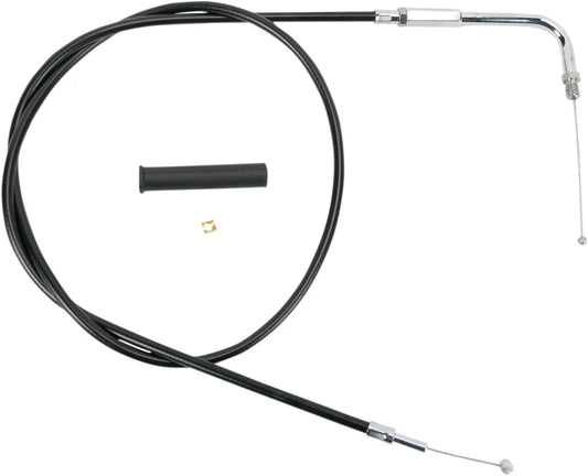 Drag Specialties Black Vinyl Cable Gasvajrar bild 1 PMMEDIA:e67ce4e4aa2b9e8f