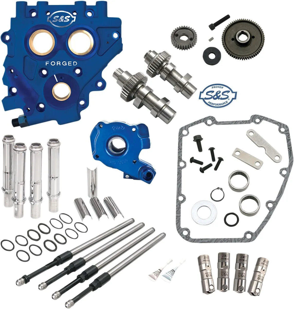 S&S CYCLE Gear Drive Cam Chest Kit för Twin Cam 07-17 bild 1 PMMEDIA:93b1749336c8301b