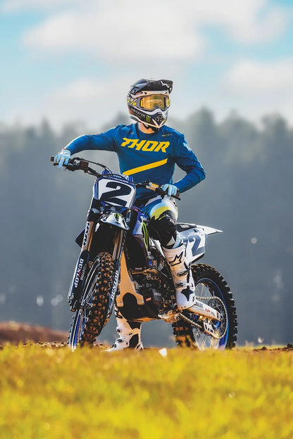 THOR Sportmode Brave MC-byxor blå storlek 31 bild 3 PMMEDIA:9b5f32f89bf4d483