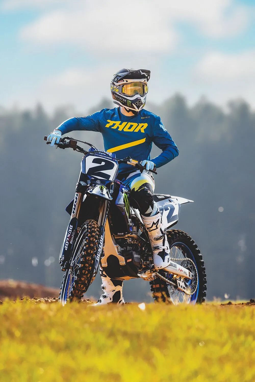 THOR Sportmode Brave Jersey blå XL bild 2 PMMEDIA:9b5f32f89bf4d483