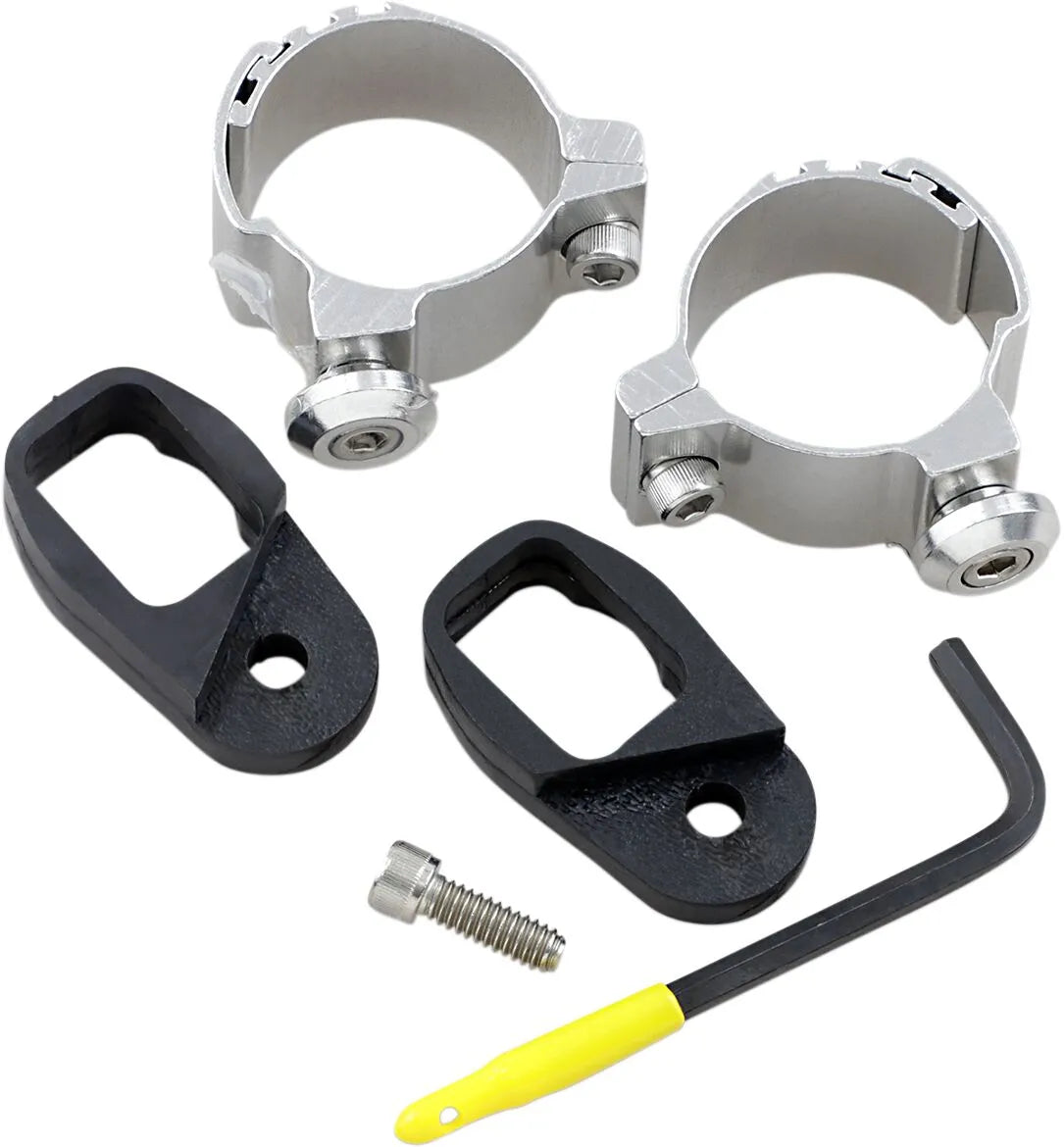 Memphis Shades Metric Turn Signal Relocation Hardware Kit Fästdelar & kit för vindrutor bild 1 PMMEDIA:27612096ea305a4a