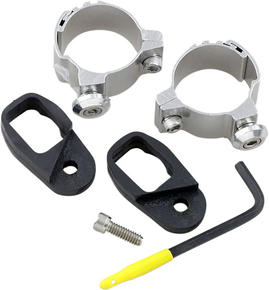 Memphis Shades Metric Turn Signal Relocation Hardware Kit Fästdelar & kit för vindrutor bild 1 PMMEDIA:27612096ea305a4a