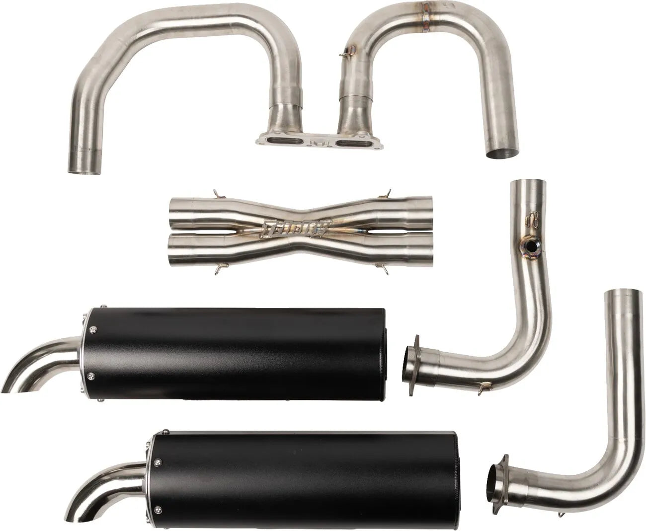 Trinity Racing Full Dual Exhaust System Kompletta avgassystem bild 8 PMMEDIA:b373f8ce17b9c1a0