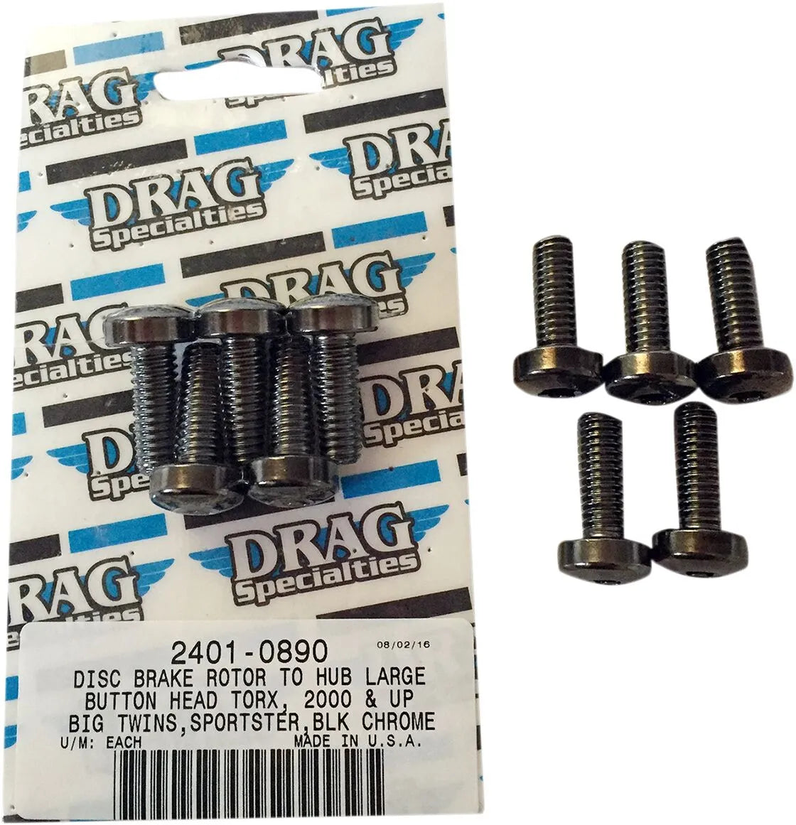 Drag Specialties Disc Brake Hub Mounting Kit Monteringssats fordonsanpassade bild 1 PMMEDIA:14e13e9b6f71c6b6