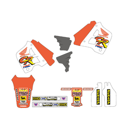 TECNOSEL Graphic Kit Team Honda 91 bild 1 PMMEDIA:d2dba8bececee1b8