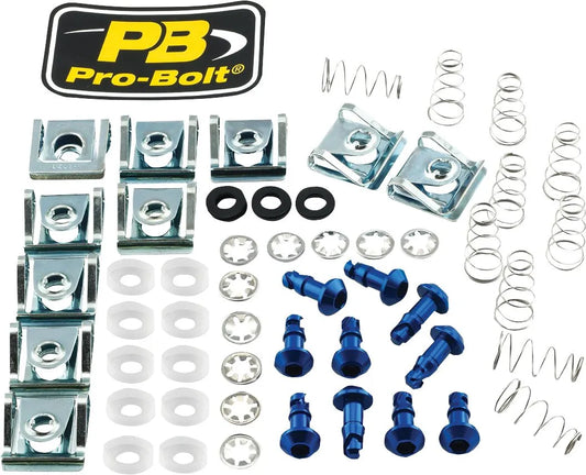 PRO BOLT Aluminium Quick Release Studs 17mm blå bild 2 PMMEDIA:6ca478b4ab4db4d4