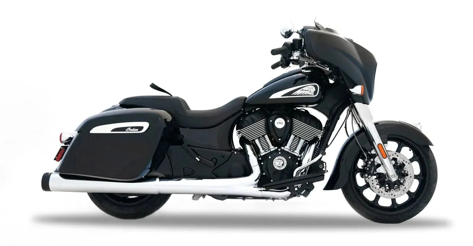 RINEHART RACING 4.5" DBX45 Slip-On Ljuddämpare för Indian bild 2 PMMEDIA:112f8188c7a53d76