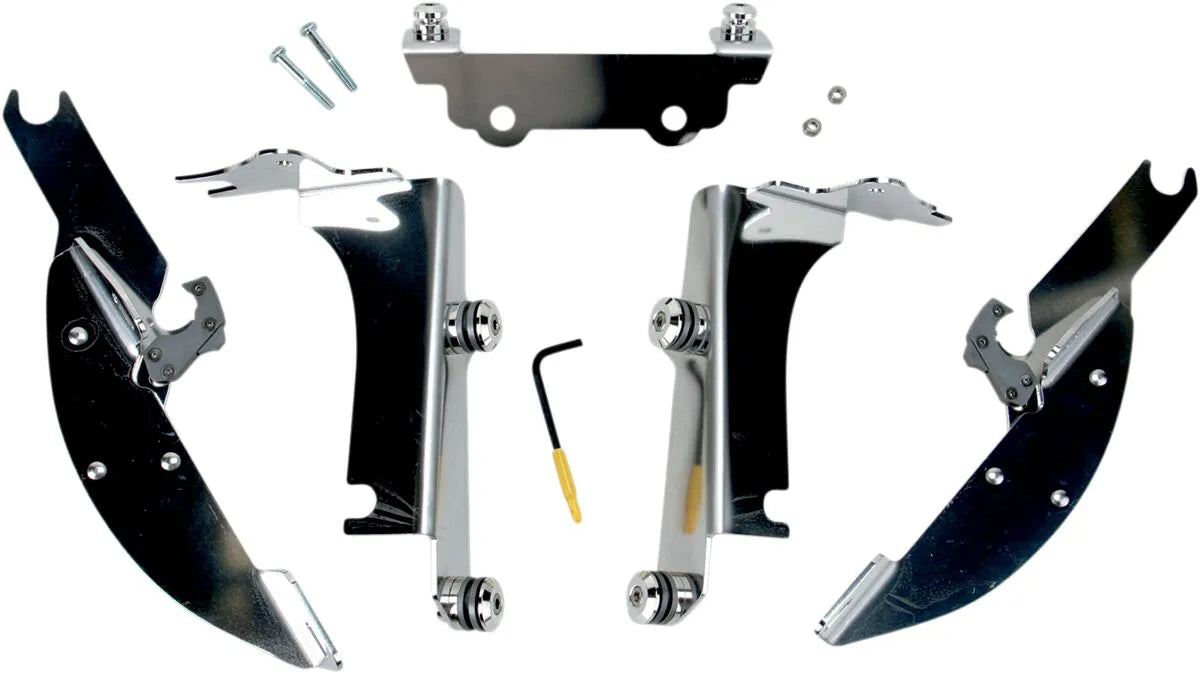 Memphis Shades Metric Windshield Trigger-Lock Complete Mount Kit Fästdelar & kit för vindrutor bild 9 PMMEDIA:dc810ecfd35c2130