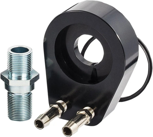 Jagg Oil Coolers Oil Filter Adapter with Thermostat Oljekylare bild 1 PMMEDIA:4a9be5f7fa7f80b5