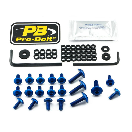 PRO BOLT Aluminium Fairing Bolt Kit för Yamaha bild 1 PMMEDIA:d65ed0ba5ab424c7