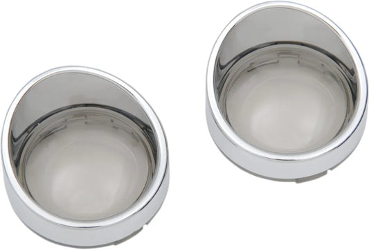 Drag Specialties Visor-Style Bezel and Lens for Deuce-Style Turn Signals Blinkers bild 2 PMMEDIA:1714ea25b92aca32
