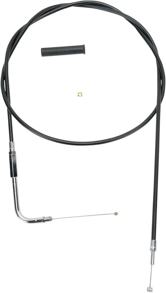 Drag Specialties Black Vinyl Cable Gasvajrar bild 2 PMMEDIA:f50c2bf834ce33db