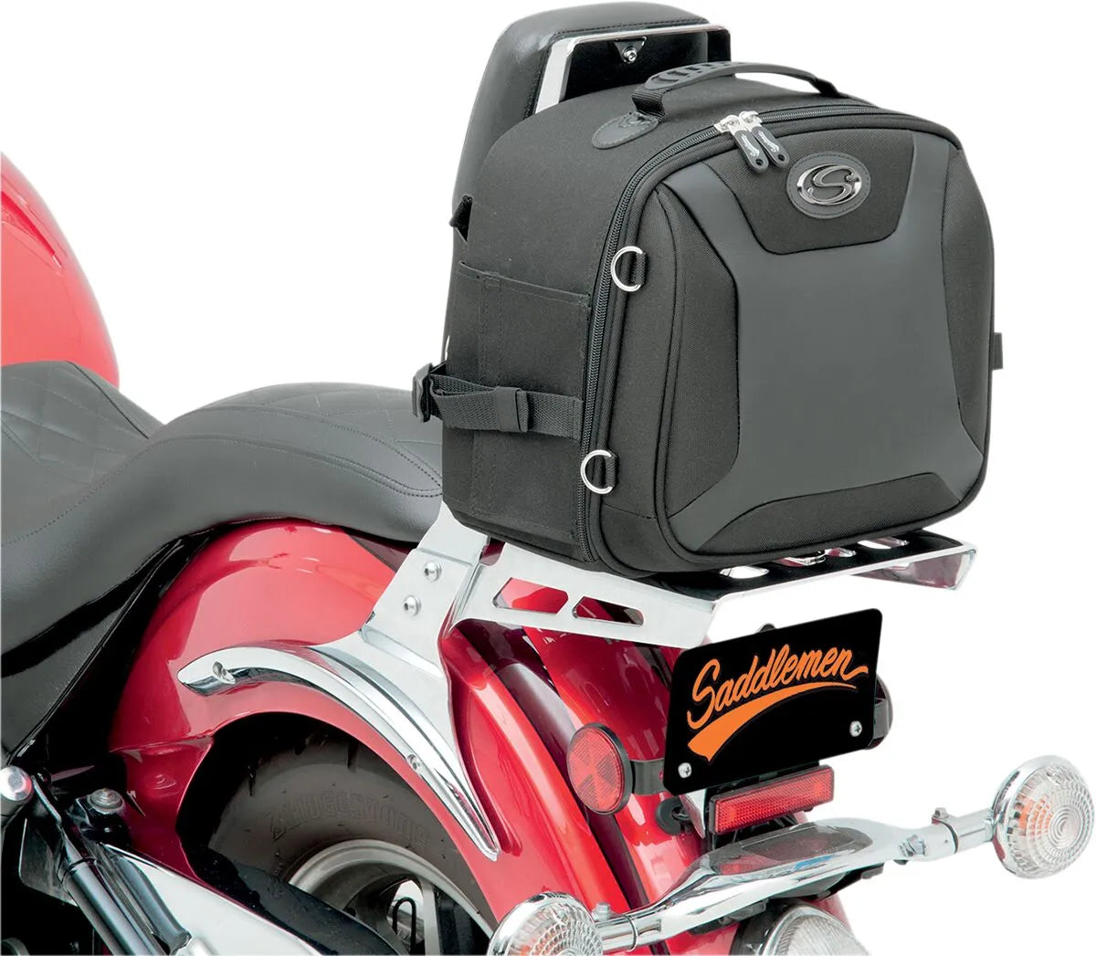 SADDLEMEN FTB1000 Sport Sissy Bar Bag bild 2 PMMEDIA:16abbf5a9bf50991