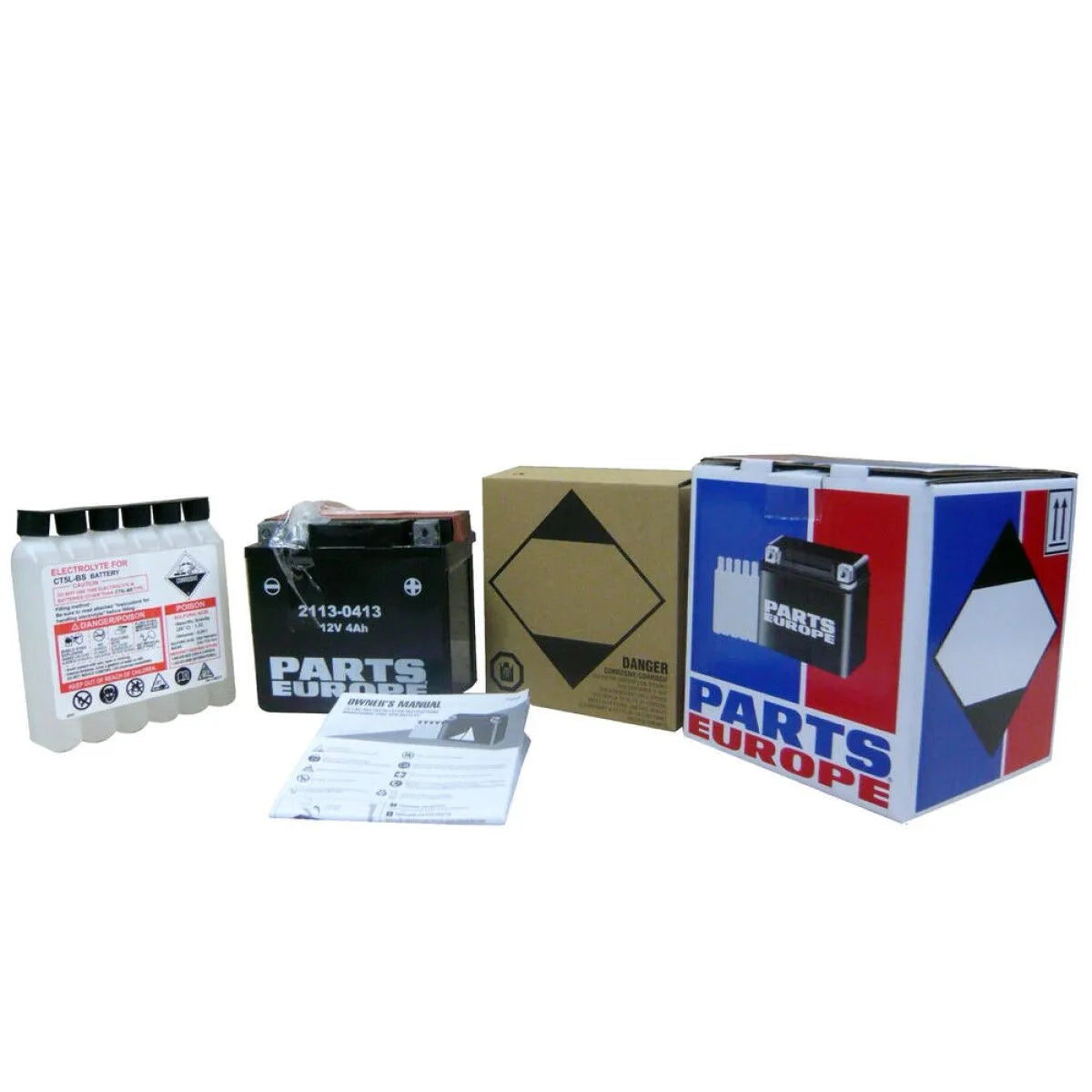 PARTS EUROPE BATTERIES BATTERIES Heavy-Duty Batterikit YB12A-B bild 1 PMMEDIA:98fc2d87f387d7f9