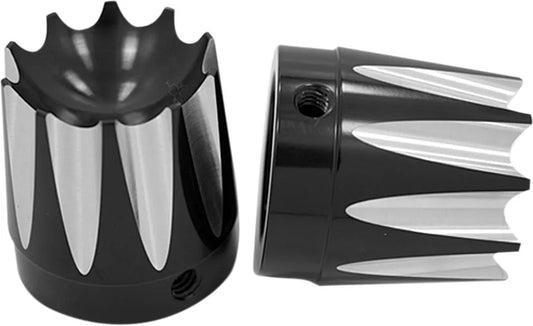 AVON GRIPS Front Axle Nut Cover Excalibur 1" Anodiserad bild 1 PMMEDIA:0afe8bde6f08b99f
