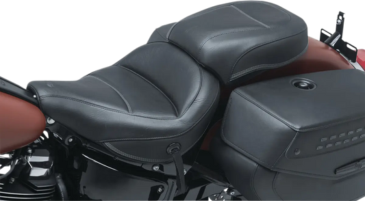 Mustang Max Profile Passenger Touring Seat Sadlar Harley Softail bild 2 PMMEDIA:89bb8d0d0acbcf27