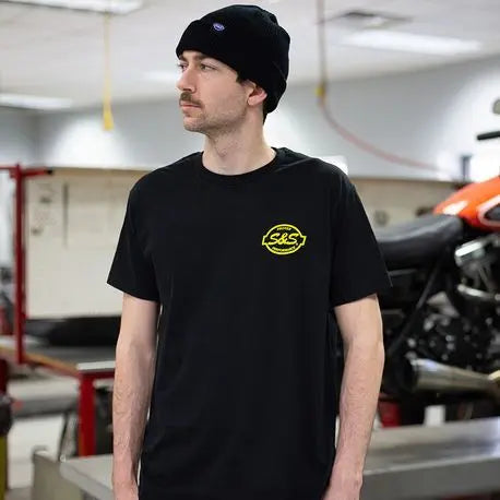 S&S CYCLE Speed Equipment T-shirt Svart S bild 2 PMMEDIA:7336991df34c6115