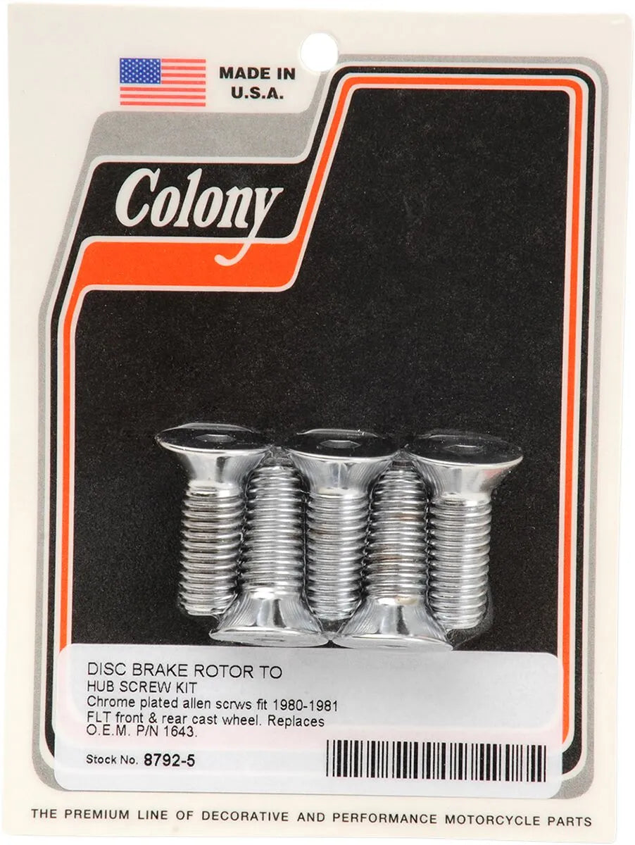 Colony Rotor, Sprocket and Belt Mounting Hardware Kit Monteringssats fordonsanpassade bild 1 PMMEDIA:27f04b26c06f973b
