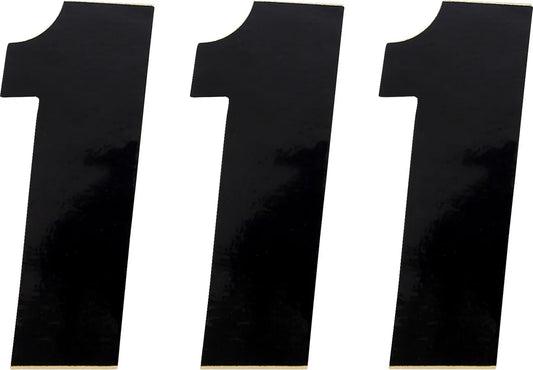 MOOSE OFFROAD HARD-PARTS Vinyl Nummer 4,5" Svart #1 bild 1 PMMEDIA:3d5b0555b658c805