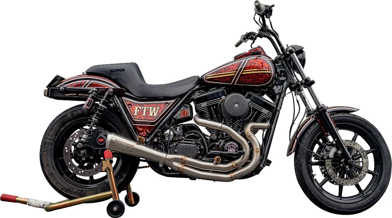 Slyfox The Drifter Seat Sadlar Harley FX/FL bild 4 PMMEDIA:5c09dbf78cf34cdc