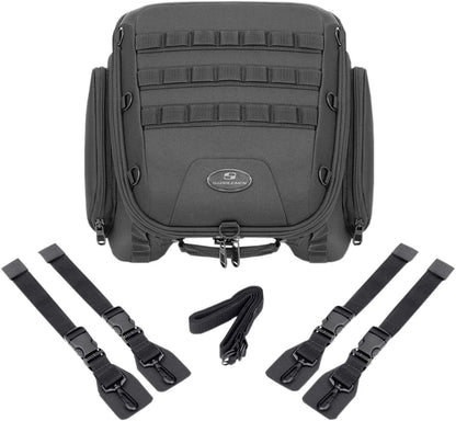 Saddlemen TS3200DE Tactical Seat Tunnel Bag Cruiser-, sport- & adventureväskor bild 5 PMMEDIA:63a6ce053458f506