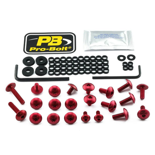 PRO BOLT Aluminium Fairing Bolt Kit för Kawasaki bild 1 PMMEDIA:121df83bd97a82ab
