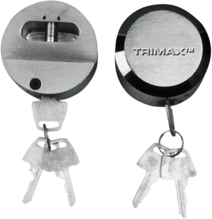 Trimax Stainless Steel Round Padlock Lås bild 1 PMMEDIA:91376d86b09992c4
