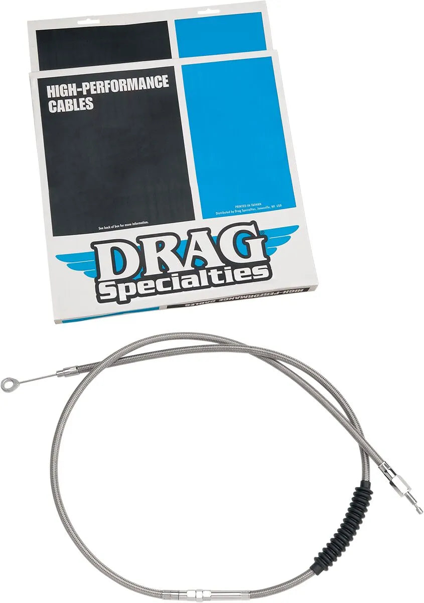DRAG SPECIALTIES Högpresterande Flätad Kopplingsvajer i Rostfritt Stål bild 2 PMMEDIA:d5c57194a60d7030