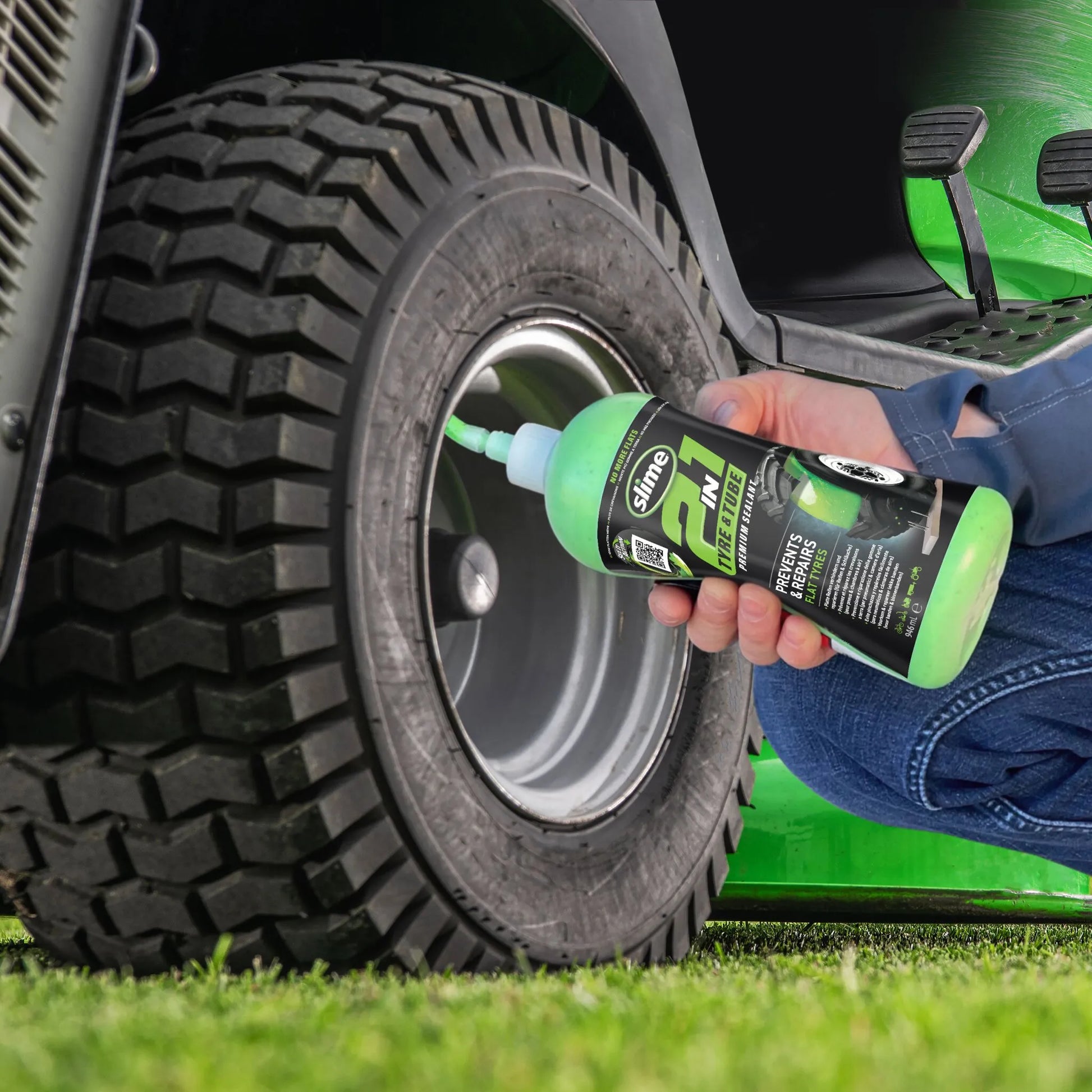 Slime 2-in-1 Tire & Tube Sealant Däckförsegling bild 10 PMMEDIA:d49d6db3b3d20a25