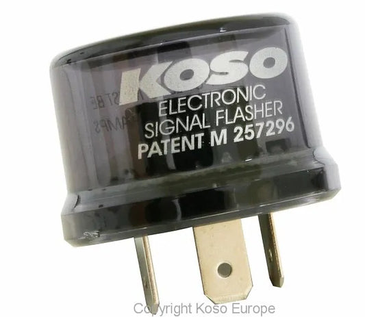 KOSO NORTH AMERICA 12V Blinkrelä 15A 3-pin bild 1 PMMEDIA:c4fcd4437f668ce6