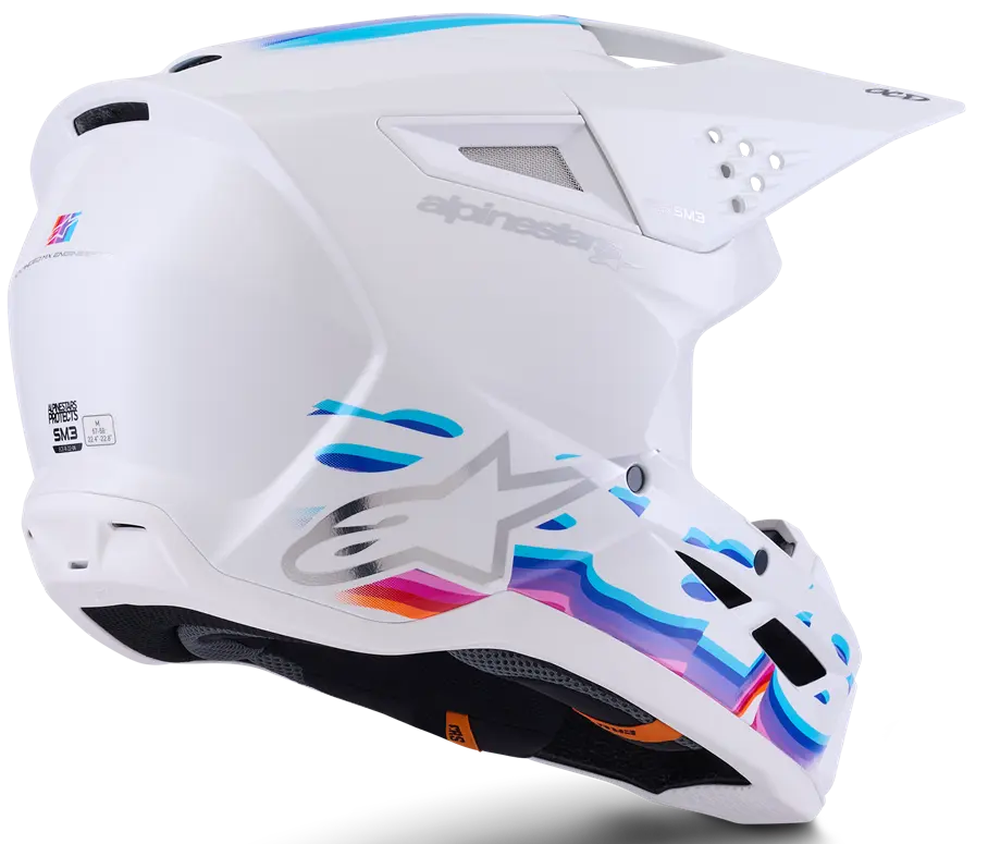 Alpinestars(Mx) SM3 Force Offroadhjälm integral vuxen bild 6 PMMEDIA:3d8a0a9c5f8fd353