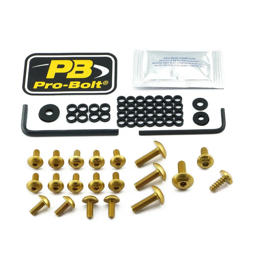PRO BOLT Aluminium Skruvkit för Yamaha bild 1 PMMEDIA:e0d8a0bcfa87fa05