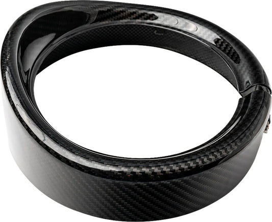 SLYFOX Strålkastarring med skärm i kolfiber 7" glans bild 1 PMMEDIA:2d70eb6a10038ffa