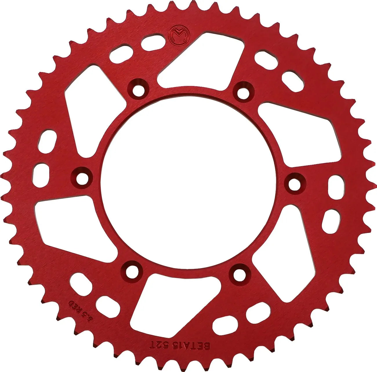 MOOSE OFFROAD HARD-PARTS Bakre kedjehjul aluminium Beta 52T röd bild 1 PMMEDIA:7335d638fa4a27a8