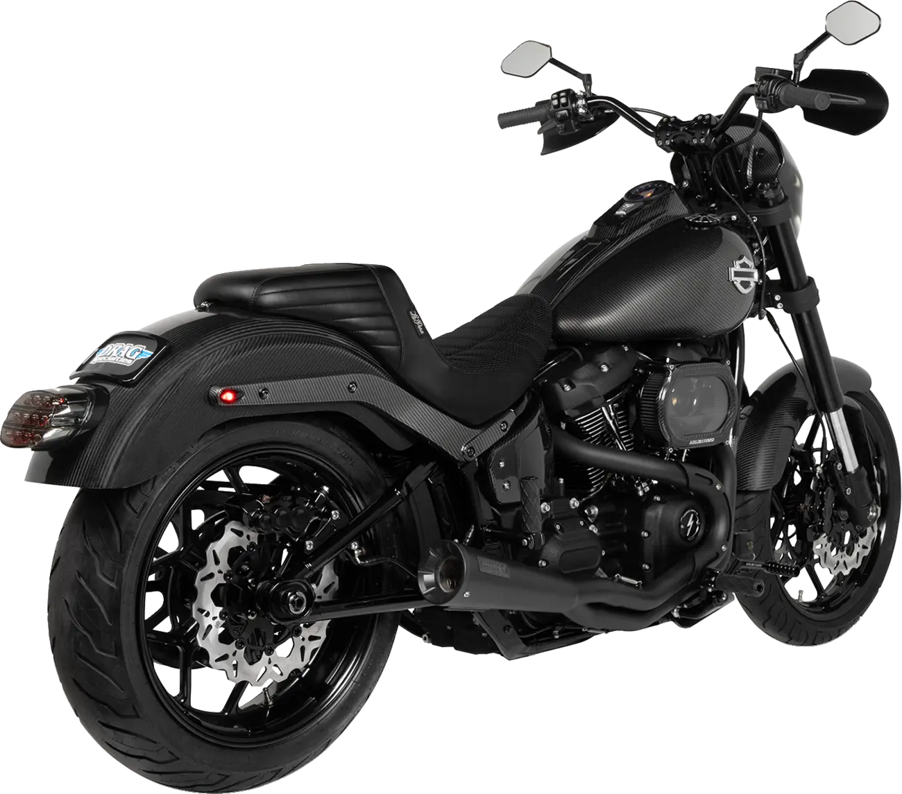 Vance Hines 2-into-1 Upsweep Exhaust System Kompletta avgassystem Harley bild 7 PMMEDIA:43fadd5acec41e0c