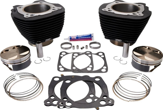 S&S CYCLE Big Bore Cylinder Kit 124 M8 Svart bild 1 PMMEDIA:cde09429d280c2fb