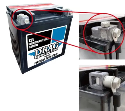 DRAG SPECIALTIES BATTERIES Underhållsfri Batteri YIX30L-FT bild 2 PMMEDIA:fb8d67b1d3507d6a