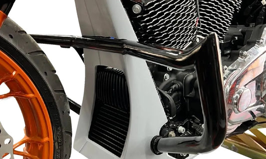 Paul Yaffe Bagger Nation Two Piece Chin Spoiler For Mini Monkey Engine Guards Ramkåpor, paneler & pluggar bild 2 PMMEDIA:852cb68d2b292d4e