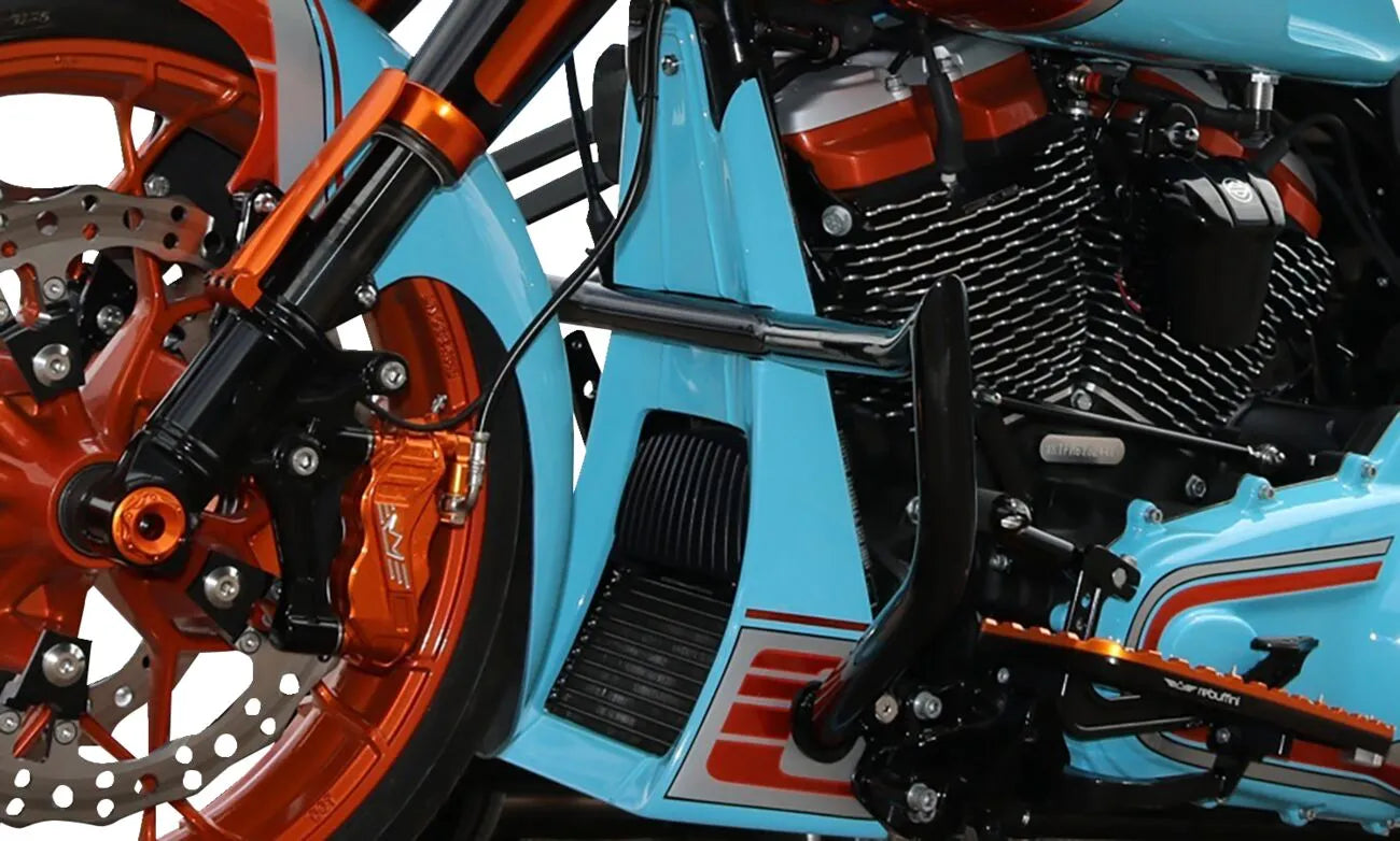 Paul Yaffe Bagger Nation Two Piece Chin Spoiler For Mini Monkey Engine Guards Ramkåpor, paneler & pluggar bild 3 PMMEDIA:6a46e293fabe4956