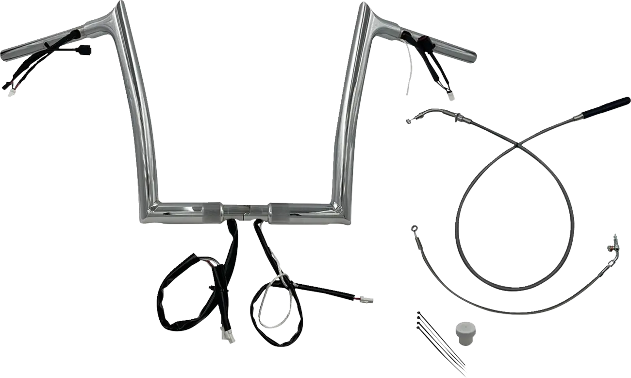 Fat Baggers Inc 1-1/4" EZ Install Pointed Top Handlebar Kit Styren bild 11 PMMEDIA:a508c20acf80a06d