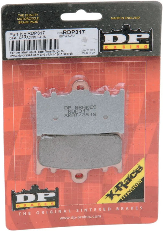DP BRAKES RDP Race Bromsbelägg X-Race Titanium bild 1 PMMEDIA:9b91bc33e1c4ba13