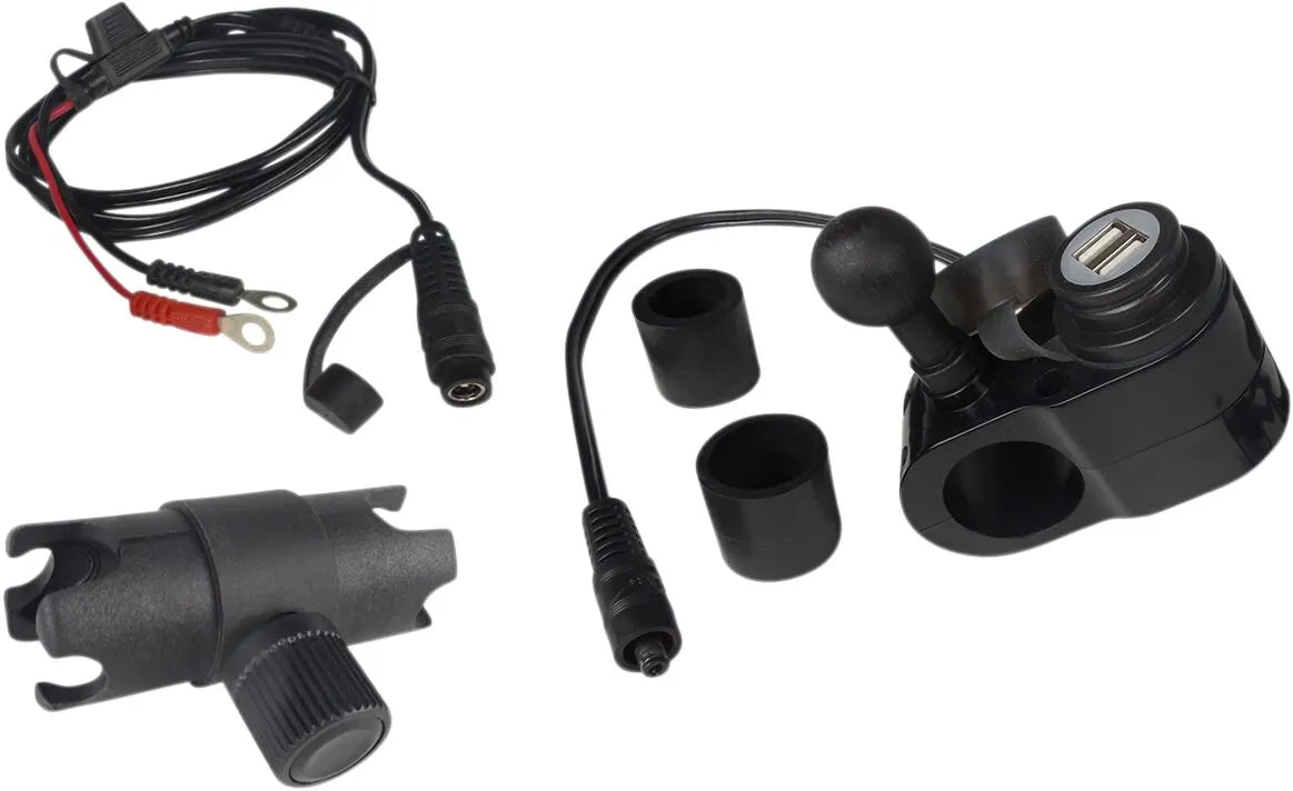 Gears Canada Dual USB Port Charger with 1" Ball Mount Kabelhärvor & elsystem bild 1 PMMEDIA:d992c528bc727475