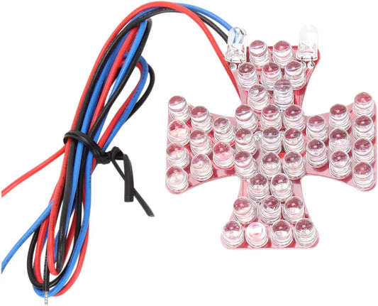 DRAG SPECIALTIES BOARD LED Maltese Röd Bakljus bild 1 PMMEDIA:cbb478c54adb891e