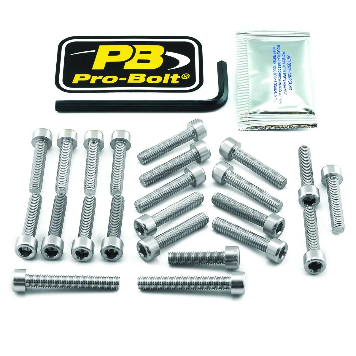 PRO BOLT Aluminium Motorbultar Kit för Honda bild 1 PMMEDIA:2daeffb9a0bb9e2f