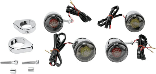 Drag Specialties Bullet-Style Turn Signal Kit Blinkers bild 1 PMMEDIA:56fc8b6959f18233